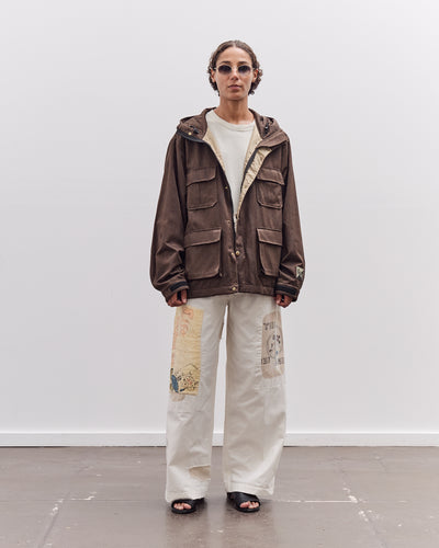 Kapital 60/40 Cloth MAGPIE Mountain Parka, Dark Brown