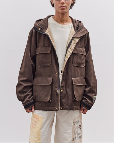 Kapital 60/40 Cloth MAGPIE Mountain Parka, Dark Brown