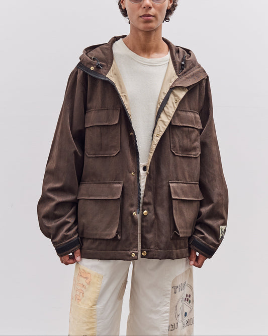 Kapital 60/40 Cloth MAGPIE Mountain Parka, Dark Brown