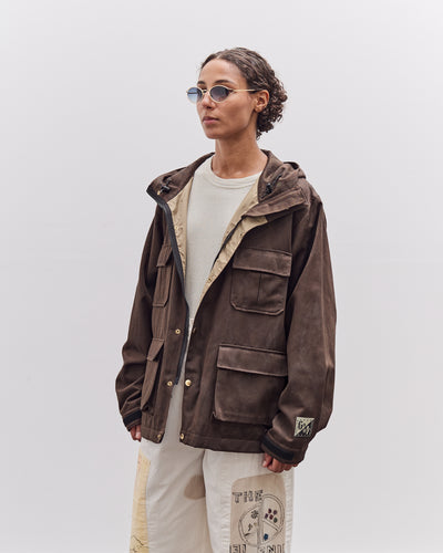 Kapital 60/40 Cloth MAGPIE Mountain Parka, Dark Brown