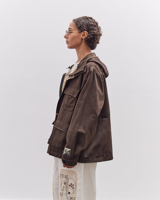 Kapital 60/40 Cloth MAGPIE Mountain Parka, Dark Brown