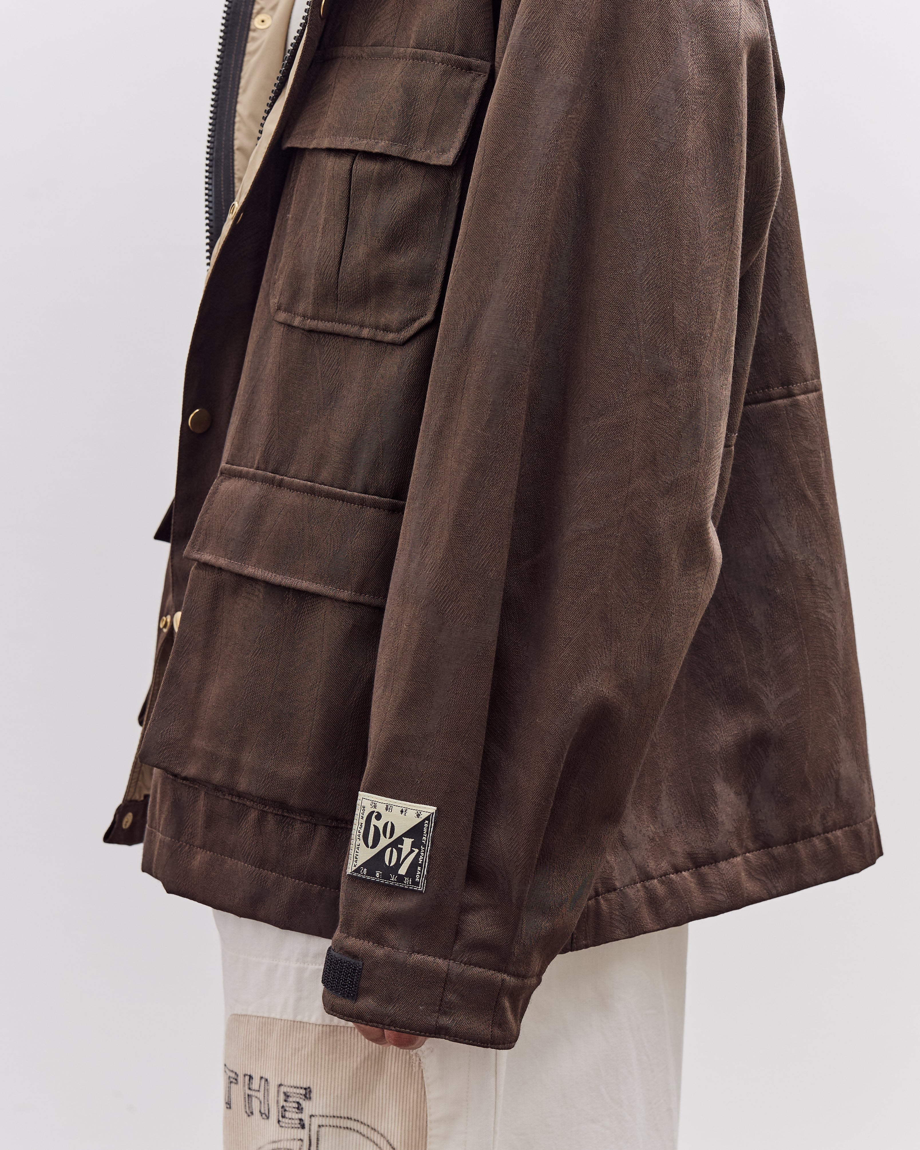 Kapital 60/40 Cloth MAGPIE Mountain Parka, Dark Brown – Glasswing