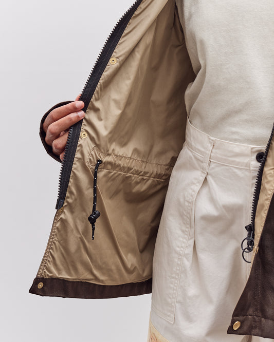 Kapital 60/40 Cloth MAGPIE Mountain Parka, Dark Brown