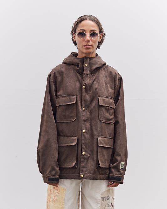 Kapital 60/40 Cloth MAGPIE Mountain Parka, Dark Brown