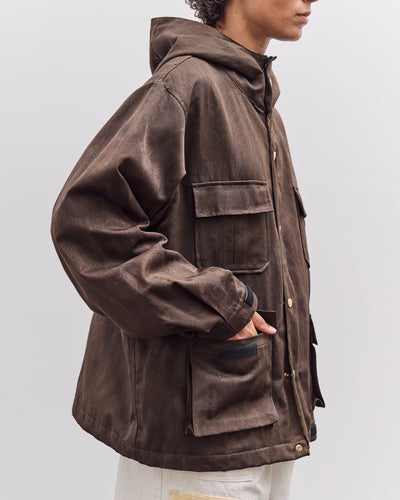 Kapital 60/40 Cloth MAGPIE Mountain Parka, Dark Brown