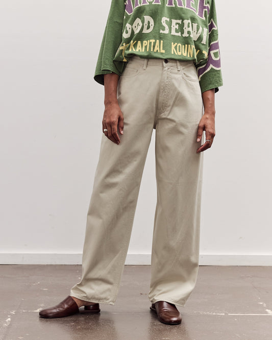 Club Baggy 5P Pants, Natural