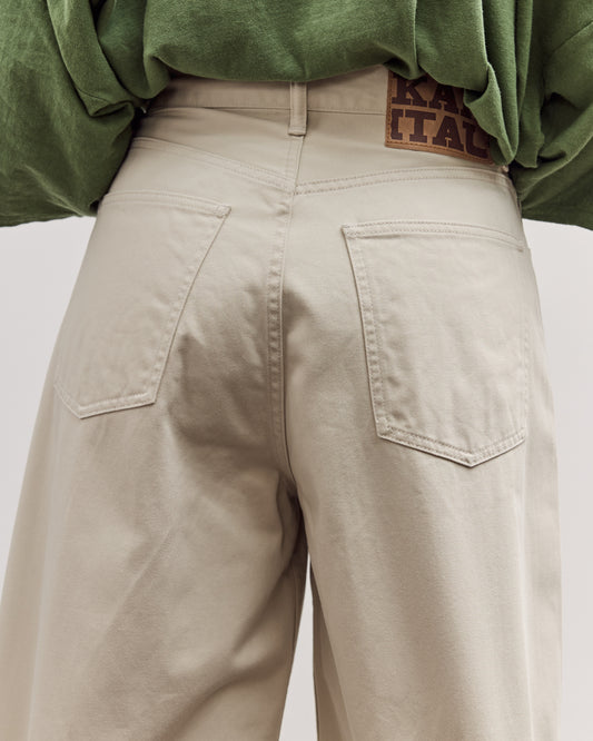 Club Baggy 5P Pants, Natural