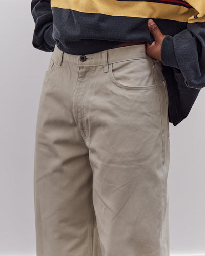 Club Baggy 5P Pants Unisex, Natural