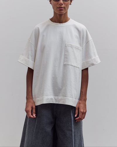 Dense Jersey Army Beach Packed T, White