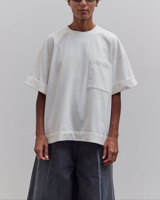 Dense Jersey Army Beach Packed T, White