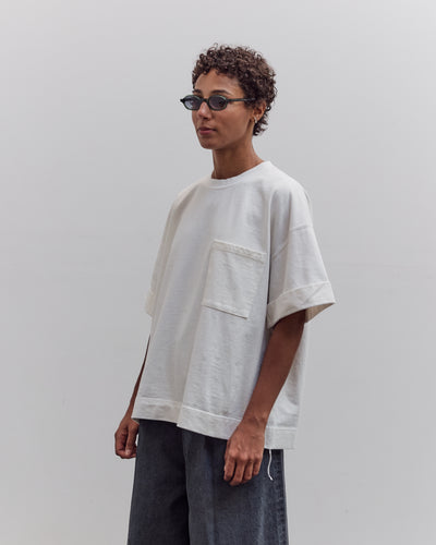 Dense Jersey Army Beach Packed T, White