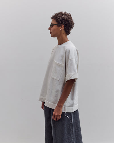 Dense Jersey Army Beach Packed T, White