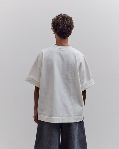 Dense Jersey Army Beach Packed T, White