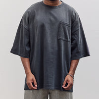 Jersey 2Tones Big Pocket T (Bone), Black X Purple