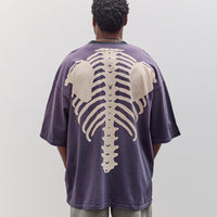 Jersey 2Tones Big Pocket T (Bone), Black X Purple