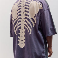 Jersey 2Tones Big Pocket T (Bone), Black X Purple