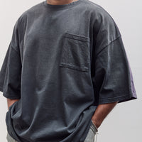 Jersey 2Tones Big Pocket T (Bone), Black X Purple