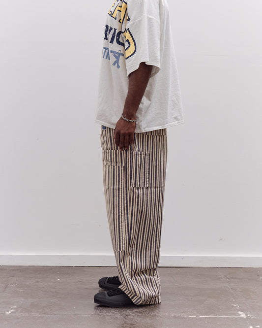 Kapital Dixie Hickoree Wide Lumber Pants, Muave