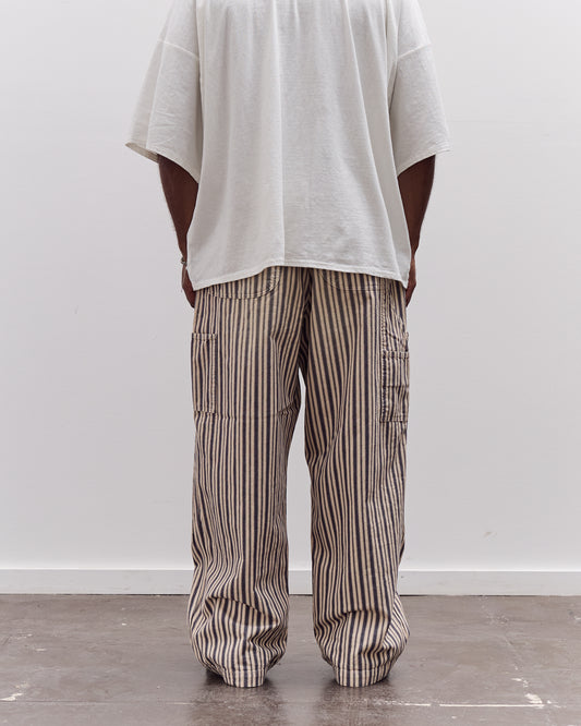 Kapital Dixie Hickoree Wide Lumber Pants, Muave
