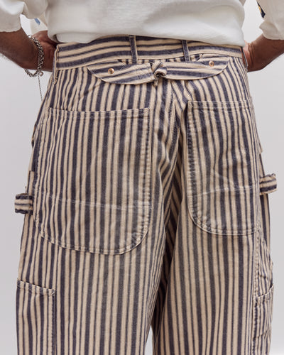 Kapital Dixie Hickoree Wide Lumber Pants, Muave