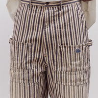Kapital Dixie Hickoree Wide Lumber Pants, Muave