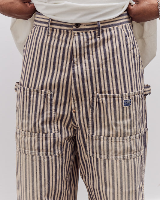 Kapital Dixie Hickoree Wide Lumber Pants, Muave