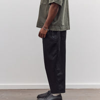 Combed Burberry Cotton Easy Beach Go Pants Unisex, Black