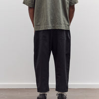 Combed Burberry Cotton Easy Beach Go Pants Unisex, Black