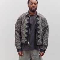 11.5Oz Blk X Blk Denim Hacksaw Drizzler Jacket Unisex, Pro