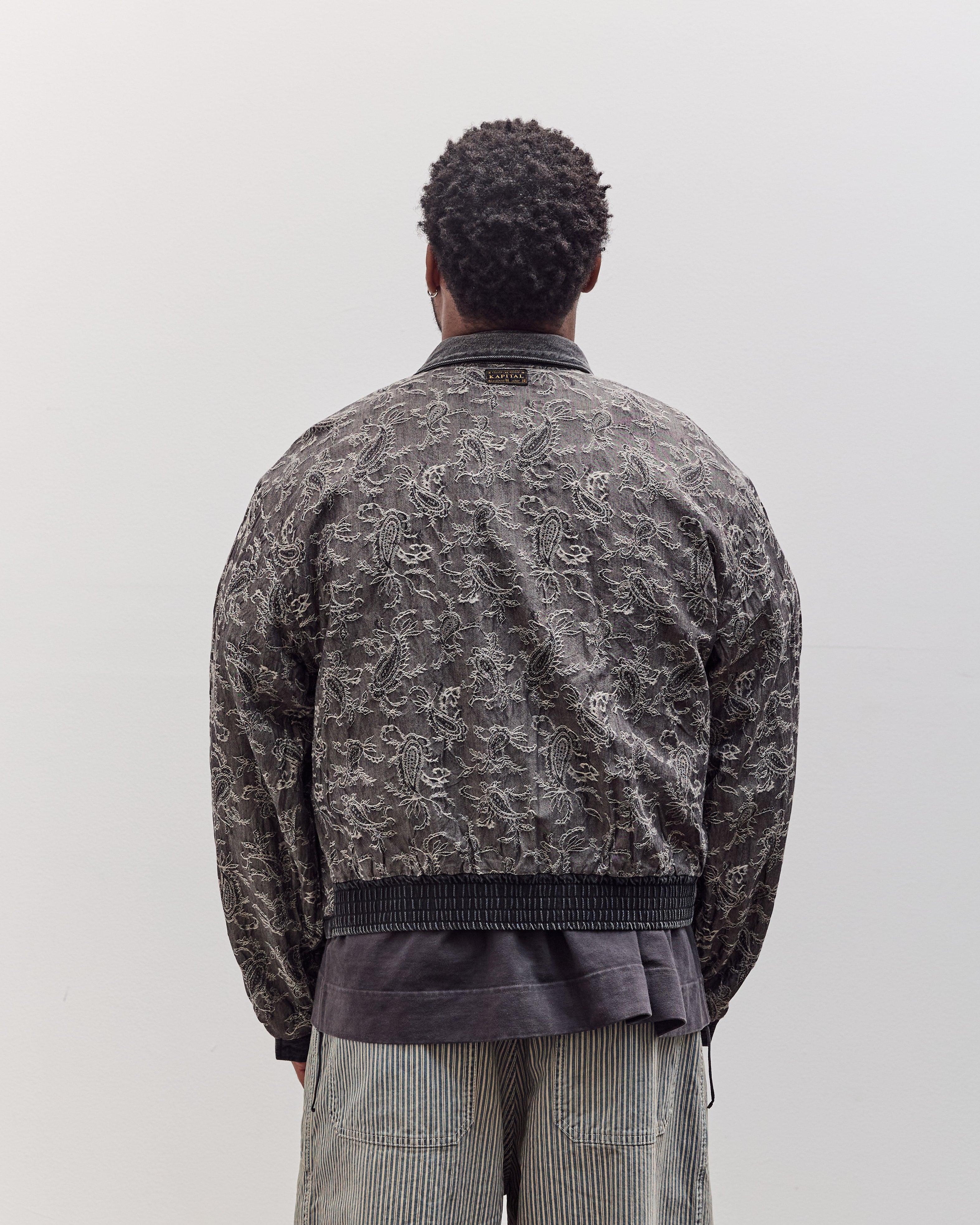 11.5Oz Blk X Blk Denim Hacksaw Drizzler Jacket Unisex, Pro – Glasswing