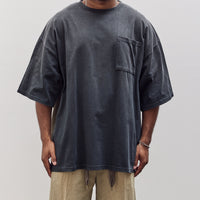 Jersey 2Tones Big Pocket T (Bone) Unisex, Black X Khaki