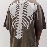 Jersey 2Tones Big Pocket T (Bone) Unisex, Black X Khaki