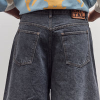 14Oz Black Denim 5P Jorts Unisex, Pro