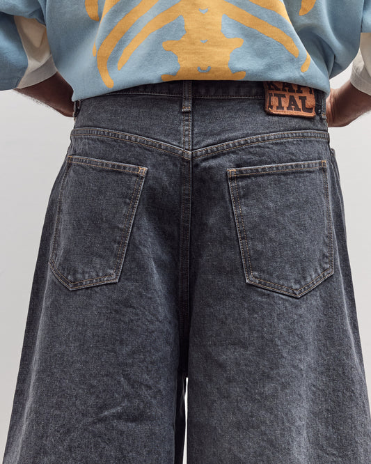 14Oz Black Denim 5P Jorts Unisex, Pro