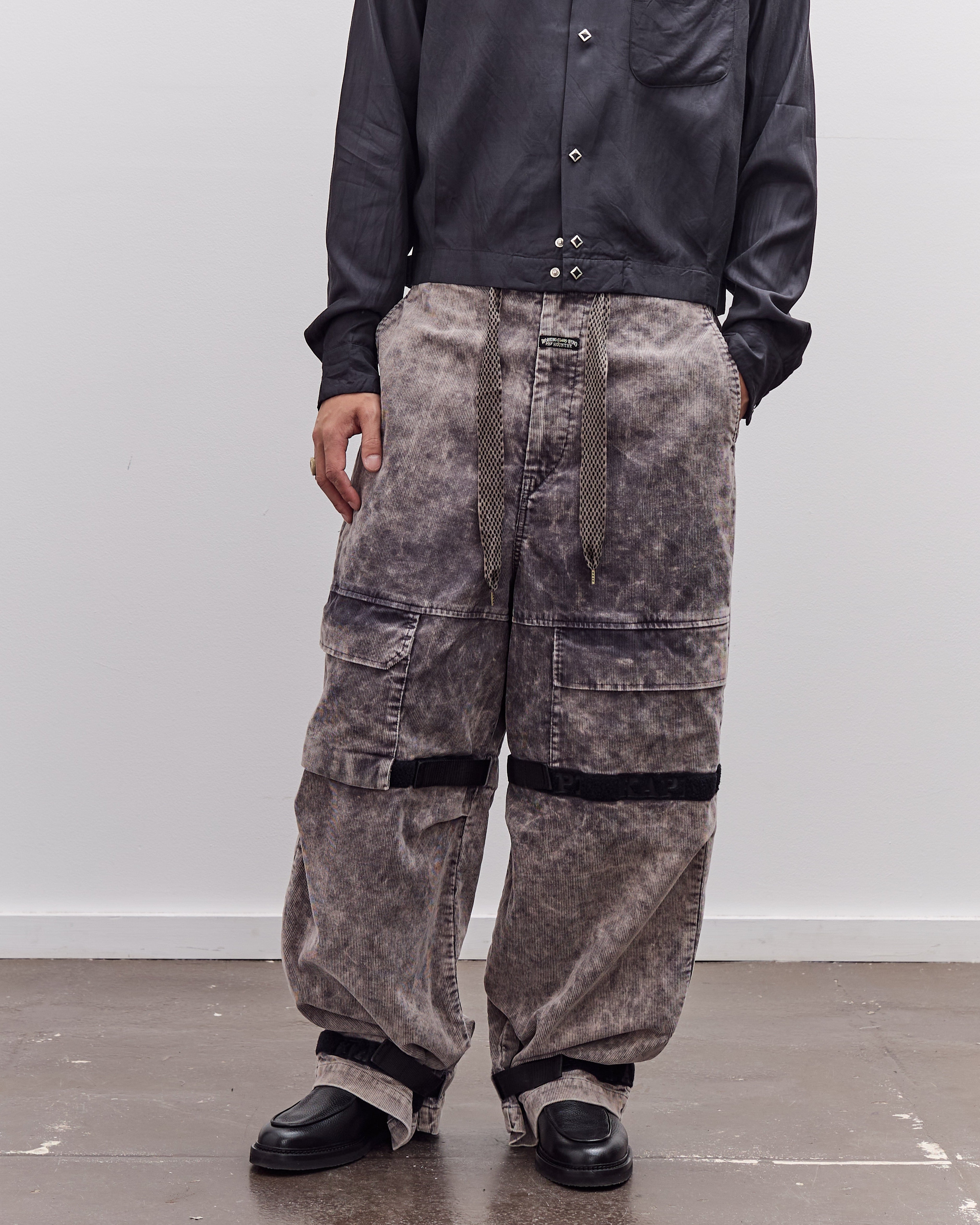 14W Corduroy Nouvelle Shuttle Pants Unisex, Gray – Glasswing