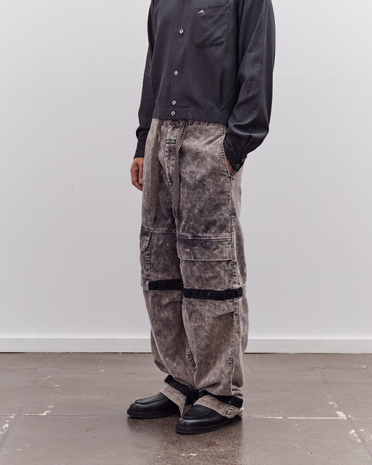 Kapital 14W Corduroy Nouvelle Shuttle Pants Unisex, Gray