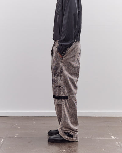Kapital 14W Corduroy Nouvelle Shuttle Pants Unisex, Gray