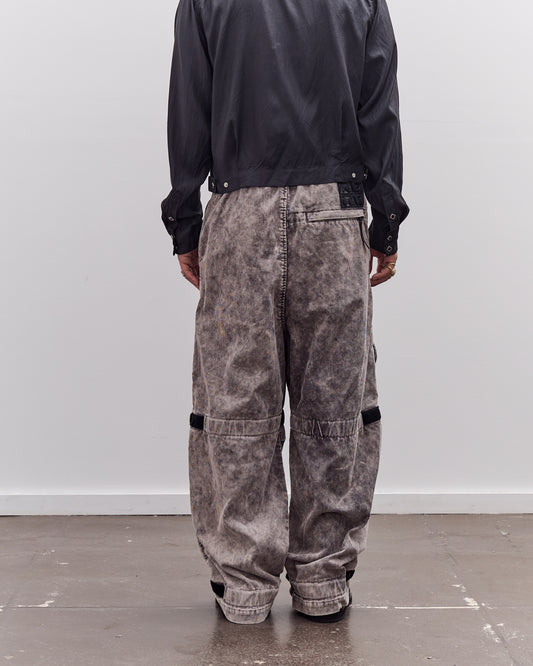 Kapital 14W Corduroy Nouvelle Shuttle Pants Unisex, Gray