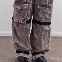 Kapital 14W Corduroy Nouvelle Shuttle Pants Unisex, Gray