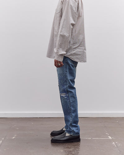 Kapital 14oz Denim 5P MONKEY CISCO (3YearsFade), IDG