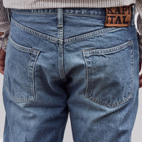 Kapital 14oz Denim 5P MONKEY CISCO (3YearsFade), IDG