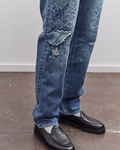 Kapital 14oz Denim 5P MONKEY CISCO (3YearsFade), IDG