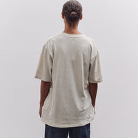 Kapital Gauze Jersey Biscuit Pocket T, Ivory