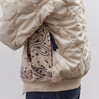 Kapital Swt Knit Bandana Bivouac Hooded Blouson, Ecru