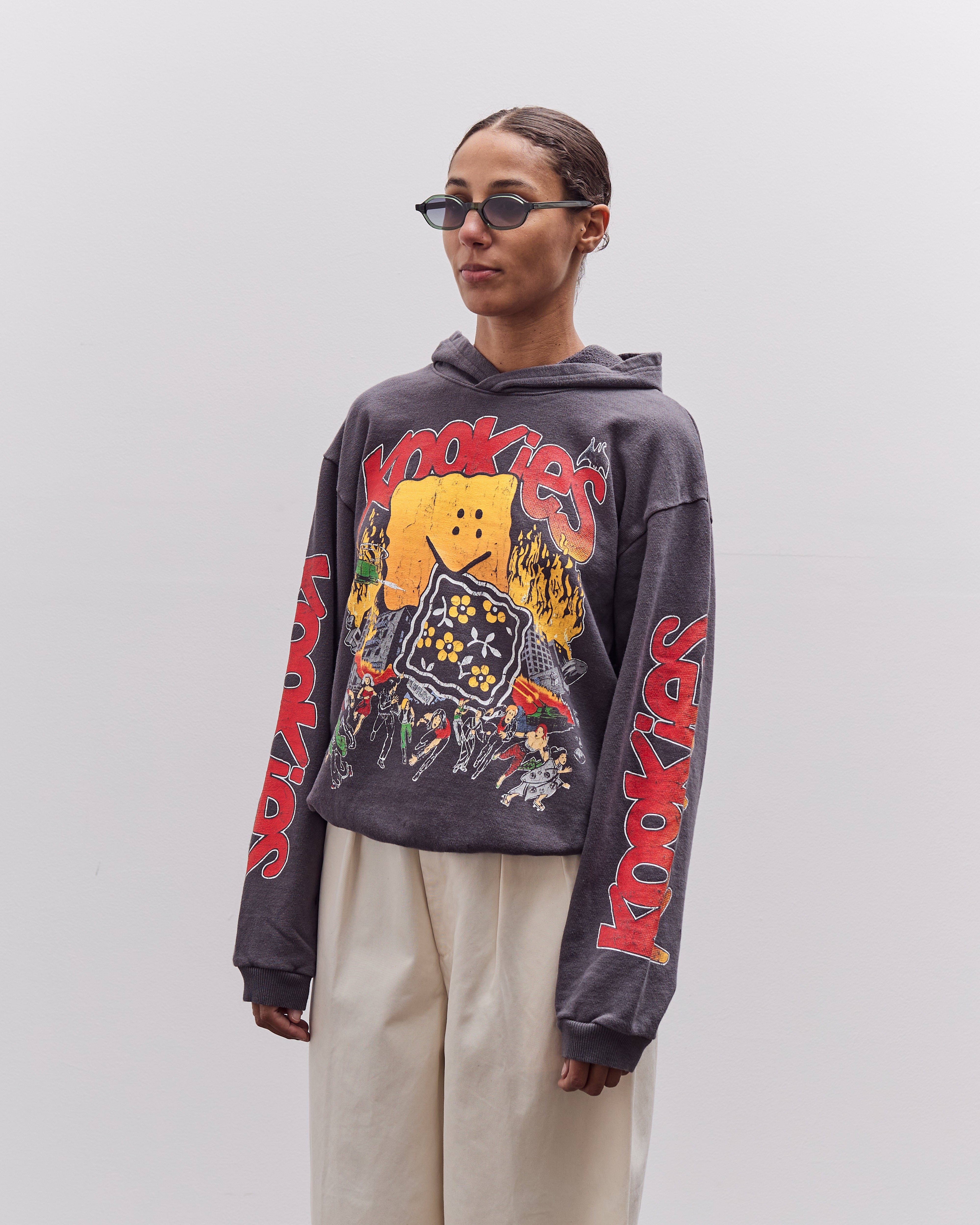 Swt Knit Hoodie, Buster Peckish Rainbowy, I-B – Glasswing