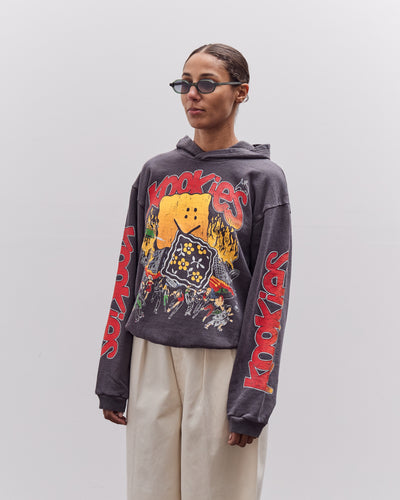 Kapital Swt Knit Hoodie, Buster Peckish Rainbowy, I-B