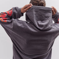 Kapital Swt Knit Hoodie, Buster Peckish Rainbowy, I-B