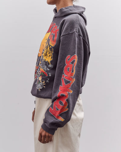 Kapital Swt Knit Hoodie, Buster Peckish Rainbowy, I-B
