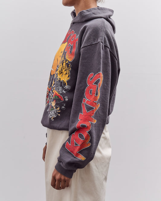Kapital Swt Knit Hoodie, Buster Peckish Rainbowy, I-B