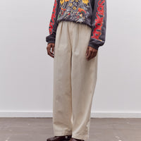 Kapital 36/2 Westpoint Chino ZOOT Trouser (Mens), Ecru
